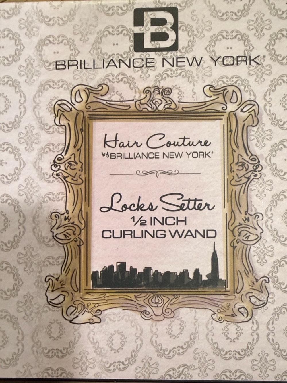 Brilliant New York Hair Couture 1/2 inch curling wand